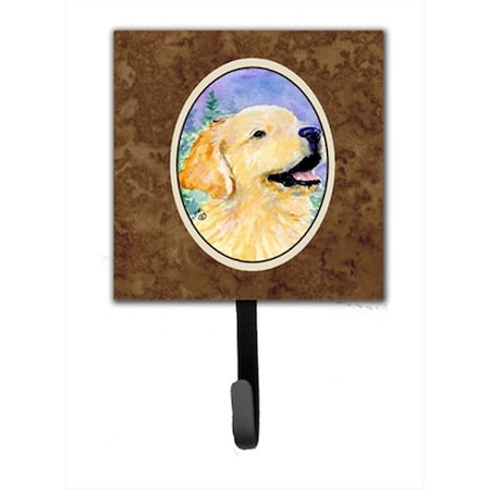 Jensendistributionservices 4.25 x 6 in. Golden Retriever Leash Or Key Hook MI1713597